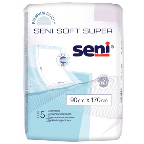 Podkłady higieniczne Seni Soft Super 5 szt, 90x170